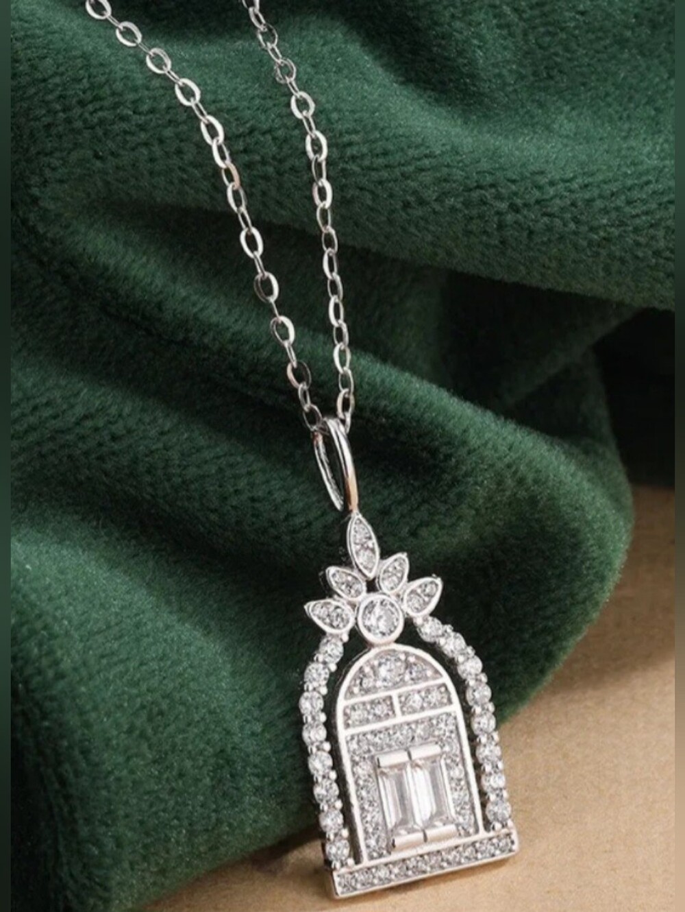 Heart Window Happiness Necklace Boho Jewelry Gift Anniversary Occasion NIB